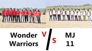 RPL 1st MATCH WONDER WARRIORS VS MJ-11 PLAYGROUND RANSIGAON 25 DEC 2018