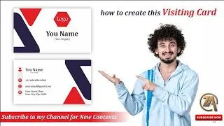 Best business card design in Corel draw tutorial | #ZA graphics