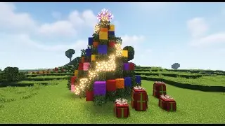 Minecraft | How To Build A Christmas Tree 🎄
