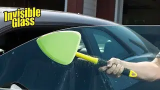 How To Get Streak Free Glass With The Invisible Glass Reach & Clean Tool!