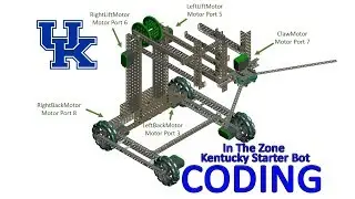 Coding the VEX In The Zone Kentucky Starter Bot