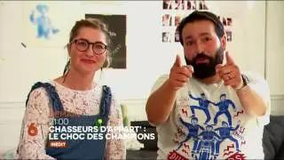 chasseurs d'appart le choc des champions demain 21h m6 20 2 2017