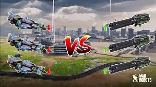 WR🔥 Discordia[Nerf] VS Basilisk[Buff] Weapon Comparison |WAR ROBOTS|