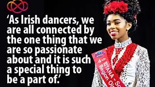 Morgan Bullock   Black Irish Step Dancer