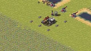 Red Alert 2 | Yuri's Revenge | 7 vs 1 | lands of golds np noob | Extra hard ai
