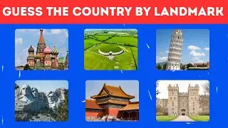 Guess the Country by Its Famous Landmark! 🌍 | Brain Test Challenge