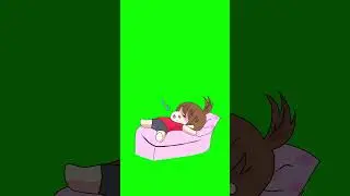 Sleeping Girl Green screen video 2023 |Green Screen 2023