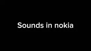 Nokia low battery sound