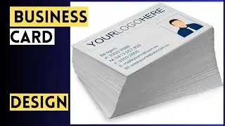 How To Create A Professional Business Card On Canva/Business Card Design Tutorial 2024 With Canva