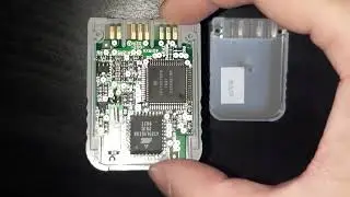 Разборка memory card для Sony Playstation 1