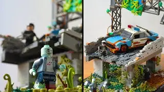 LEGO Zombie Apocalypse Police Car MOC