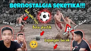 Nonton bola di lapangan ter aneh!!! Nostalgia bareng temen😊😄
