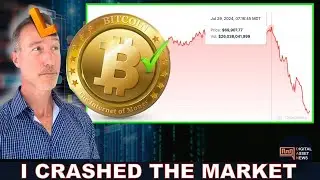 MARKET DUMPED. SORRY! MY BITCOIN CONFERENCE TAKE (I WAS WRONG).
