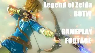 [Nintendo Switch] Legend of Zelda Breath of the Wild BOTW Gameplay Demo - 1080p
