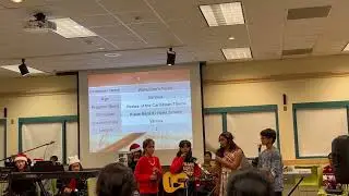 Daiwik performance at Newark library on dec9th ,2023