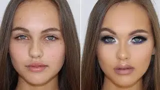 Cool Toned Smokey Eye Client Makeup Tutorial ♡ Jasmine Hand