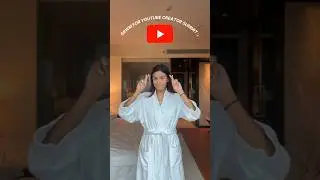 GET READY WITH ME: YouTubeCreator Summit😍 #shorts #getreadywithme #grwm