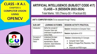 OpenCV Python - Learn Computer Vision and AI #cv