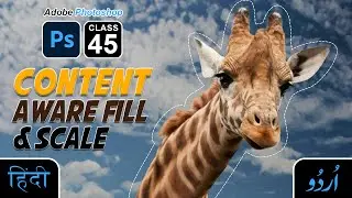 Content Aware Fill Photoshop | Content Aware Scale In Photoshop | Edit Menu in Photoshop | Class 45