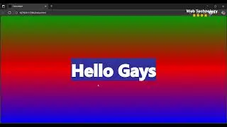 HTML,CSS Ka Basic  Background text image kaise lagate Hain aur GIF image in Text