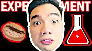 YOUTUBE is a SCIENCE PROJECT | Does COFFEE have to do w/ VIEWS?