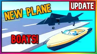 [NEW PLANE & BOATS] *NEW CODE* ✈️Airport Tycoon UPDATE (Roblox)✈️