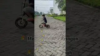 Sudah bersepeda hari ini? #shorts #balancebike #tipsparenting #parentingtips #pushbike