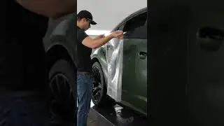 how to apply PPF film #trending #ppf #PPF FLAIM #shorts
