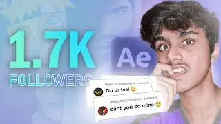 I Animated my Followers using After Effects