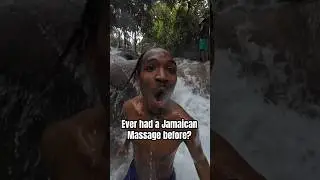 Dunn’s River Falls Water Massage! 
