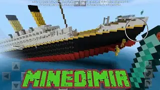 🌊🌊 Exploramos el Titanic ⛴ mientras se hunde 🌊🌊 en Minecraft