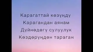 Ильяз Абдразаков - Сенин көзүң (текст)