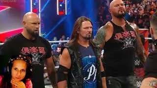 WWE RAW GALLOWS AND ANDERSON RETURN 10/10/22