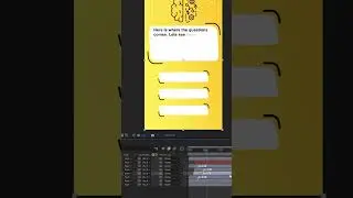 Faceless YouTube Channel: DIY Quiz Tutorial #facelessyoutube #youtubeautomation #aftereffects #short