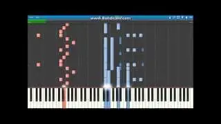 Egoist   Theme of Deus Synthesia Tutorial (PIANO) FULL
