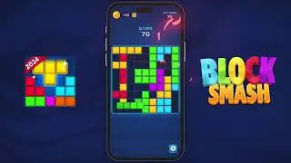 Block Puzzle Smash: Gem Blast | Gameplay Trailer | Pixeltub Games
