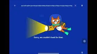 Youtube kids sorry we couldn’t look that