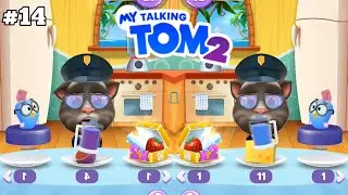 My Talking Tom 2 gameplay walkthrough - Part14 - I make two odd drinks