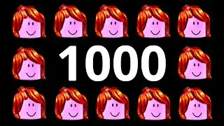 Roblox 1000th video…