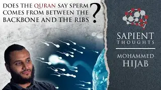 Sapient Thoughts #24: Does the Quran say sperm comes from between the backbone & the ribs? | M Hijab