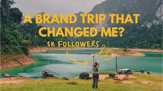 How this brand trip changed my mindset as a small content creator