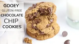 THE BEST CHOCOLATE CHIP COOKIES | gluten- free chocolate chip cookies recipe