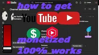 How to get Monetized on youtube 100% working in 2026, No clickbait