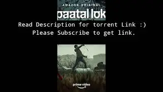 Paatal Lok Full season HD| Read Description | #patallok #paatallok #webseries #amazon