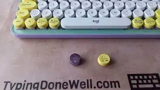 Logitech Pop Keys - reflective keycap (short test)