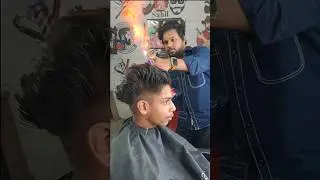Trending Fire 🔥 Haircut & Hairstyle By Sahil Barber 
