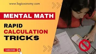 Mental Math: 10 Lightning-Fast Multiplication Tricks | Math Short tricks #logicxonomy_shorts #shorts