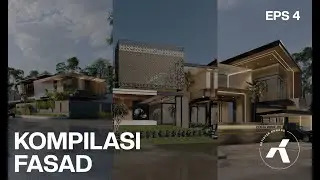 KOMPILASI FASAD HUNIAN KONTEMPORER EPISODE 4 | KOMPILASI FASAD