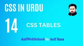 14 CSS in Urdu / Hindi for Beginners | CSS Table | Size | Alignment | Style