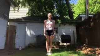 Toe Touches with Abby